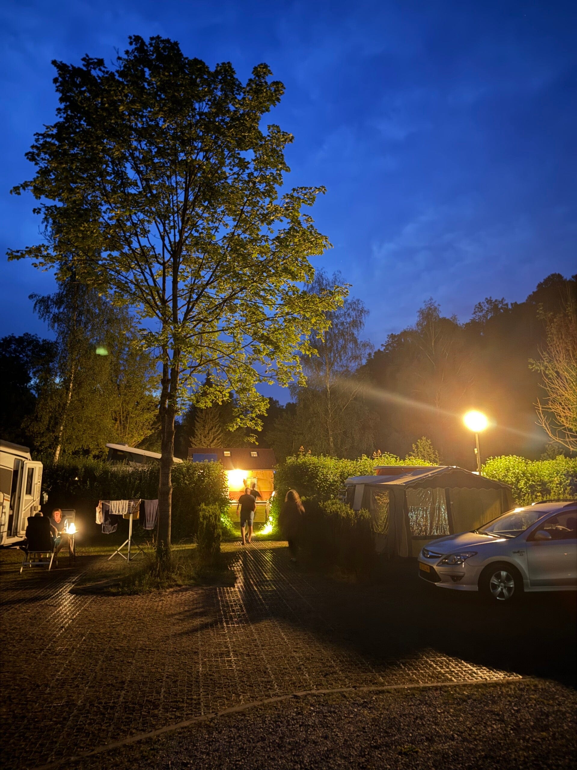Tysk landskap på Den romantiske veien